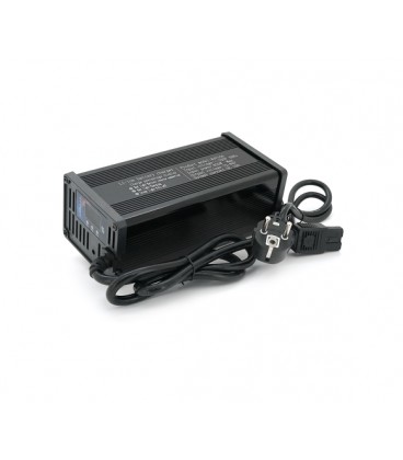 Зарядное устройство для аккумуляторов LiFePo4 72V(87,6V), 24S, 10A, штекер Triangle plug (T-tipe/IEC/C13 N+L-), 185x88x60mm