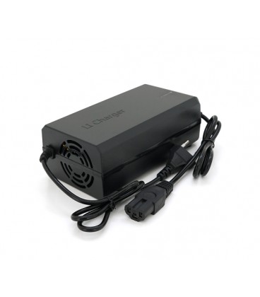 Зарядное устройство Jinyi для аккумуляторов LiFePo4 72V(87,6V),24S,6A,штекер Triangle plug (T-tipe/IEC/C13 N+L-), с индикацией,B