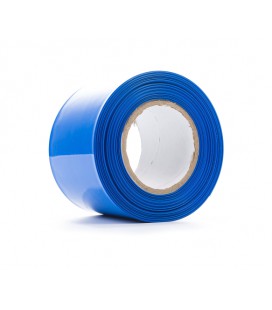 Термопленка PVC для сборки акб LiFePO4, синяя, ширина 250мм, ( 1 метр - 0,122Кг ), цена за метр