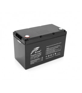 Аккумуляторная батарея Ritar LiFePO4 12,8V 100Ah 1280Wh BMS100@4S ( 328 x 172 x 215 (220), 13,8kg Q1