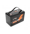 Аккумуляторная батарея Li-TIME LiFePO4 12.8V 100Ач 1280Wh,(100/100A) M8, 329*172*214mm
