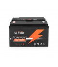 Аккумуляторная батарея Li-TIME LiFePO4 12.8V 100Ач 1280Wh,(100/100A) M8, 329*172*214mm