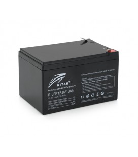 Аккумуляторная батарея Ritar LiFePO4 12,8V 18Ah 230.4WH BMS9A@4SS ( 150 x 98 x 95 (100) ), 1,925kg Q6