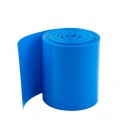 Термопленка PVC для сборки акб LiFePO4, синяя, ширина 150мм, ( 1 метр - 0,066Кг ), цена за метр