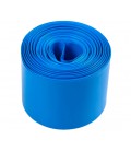 Термопленка PVC для сборки акб LiFePO4, синяя, ширина 110мм, ( 1 метр - 0,044Кг ), цена за метр