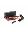 Зарядное устройство для аккумуляторов Li-ion 24V(29,4V),7S,4A, индикация, с крокодилами172x72x40mm
