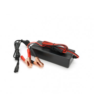 Зарядное устройство для аккумуляторов Li-ion 33.6V,8S,3A, индикация, 172x72x40mm