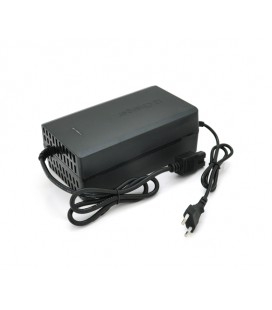 Зарядное устройство Jinyi для аккумуляторов LiFePo4 48V(58,4V),16S,8A,штекер Triangle plug (T-tipe/C13/IEC),с индикацией,BOX