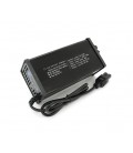 Зарядное устройство для аккумуляторов Li-ion 48V(54.6V),13S,8A, 384 Вт, штекер Triangle plug (T-tipe/C13/IEC). 185x88x60mm. 1.2k