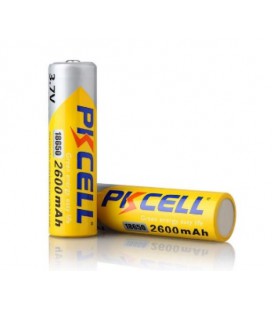 Аккумулятор 18650 PKCELL 3.7V 18650 2600mAh Li-ion rechargeable batery 1 шт в блистере, цена за блистер, Q20