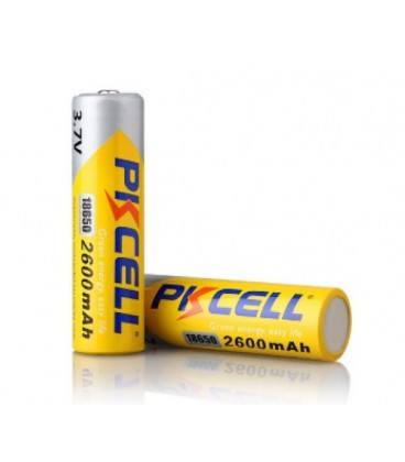 Аккумулятор 18650 PKCELL 3.7V 18650 2600mAh Li-ion rechargeable batery 1 шт в блистере, цена за блистер, Q20