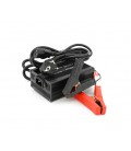 Зарядное устройство для аккумуляторов Li-ion 12V (12,6V),3S,15A, с крокодилам(Clips), индикация, 135х90х50mm