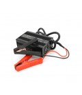 Зарядное устройство для аккумуляторов Li-ion 12V (12,6V),3S,15A, с крокодилам(Clips), индикация, 135х90х50mm