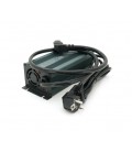 Зарядное устройство для аккумуляторов LiFePO4 12V(14,6V),4S,20A,штекер Triangle plug (T-tipe/C13/IEC). 173x90x60mm
