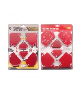 Набор магнитных держателей для сварки 4 шт, 45°, 90°,135°, Blister