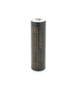 Аккумулятор 18650 Li-Ion LiitoKala Lii-35A-JT, 3500mah (3300-3500mah), 3.7V (2.75-4.2V), Black