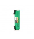 Аккумулятор 18650 Li-Ion LiitoKala Lii-25R-N(Nickel), 2500mah （2450-2650mah）, 3.7V (2.75-4.2V), Green, PVC BOX