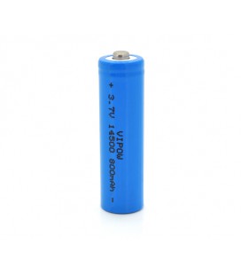 Аккумулятор 14500 Li-Ion Vipow ICR14500 TipTop, 800mAh, 3.7V, Blue Q50/500