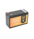 Аккумуляторная батарея Power Queen LiFePO4 12.8V 6Ач 76Wh,BMS 6A F2, 151*65*94mm
