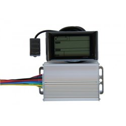 Контроллер Вольта 48v30А(1440w) с LCD дисплеем и рекуперацией, для мотор колес 600-800w с датчиками Холла