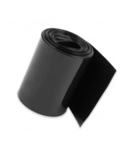 Термоусадочная трубка 330,0 мм, толщина0,15мм, рулон 150м, рабочая температура: от -50 ° C до + 125 ° C, черная, 21,5кг, рулон
