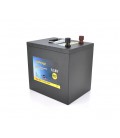 Аккумуляторная батарея Vipow LiFePO4 12,8V 200Ah со встроенной ВМS платой 100A (230*340*300), 20,64kg