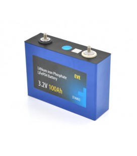 Ячейка EVE 3.2V 100AH для сборки LiFePo4 аккумулятора, (160х50х115(131)) мм Q5