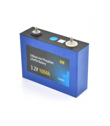 Ячейка EVE 3.2V 100AH для сборки LiFePo4 аккумулятора, (160х50х115(131)) мм Q5