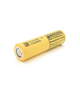 Аккумулятор 18650 Li-Ion LG LGDBHE41865-HE4, 2500mAh, 35A, 4.2/3.7/2.5V, YELLOW, 2 шт в упаковке, цена за 1 шт