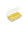 Аккумулятор 18650 Li-Ion LG LGDBHE21865, 1600mAh, 20A, 4.2/3.6/2.5V, Yellow , PVC BOX, 2 шт в упаковке, цена за 1 шт