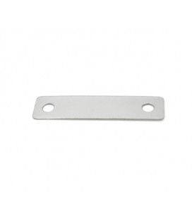 Перемычка алюминиевая для соединения Ячеек 72*1*17 мм