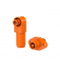 Комплект разъемов для АКБ (папа+мама), SRDB-70С, 70А, 1500V, IP67, Orange