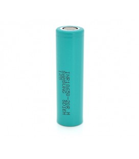 Аккумулятор 18650 Li-Ion Samsung INR18650-20R, 2000mAh, 22A, 4.2/3.7/2.5V, GREEN, 2 шт в упаковке, цена за 1 шт
