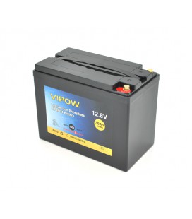 Аккумуляторная батарея Vipow LiFePO4 12,8V 30Ah со встроенной ВМS платой 25A (225*120*175), 4.5 kg