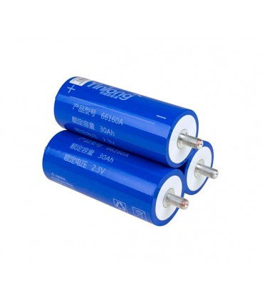 Аккумулятор литий-титанатный LTO (10С) 66160A 2.3V 30Ah