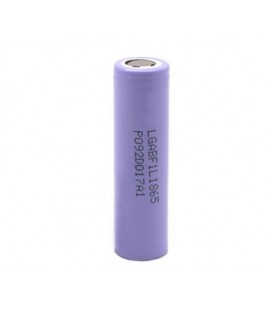Аккумулятор 18650 Li-Ion LG INR18650 F1L, 3350mAh, 4.875A, 4.2/3.7/2.5V цена за штуку, Purple, 2 шт в упаковке, цена за 1 шт
