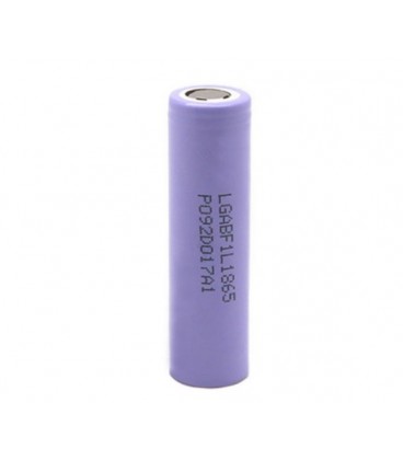 Аккумулятор 18650 Li-Ion LG INR18650 F1L, 3350mAh, 4.875A, 4.2/3.7/2.5V цена за штуку, Purple, 2 шт в упаковке, цена за 1 шт