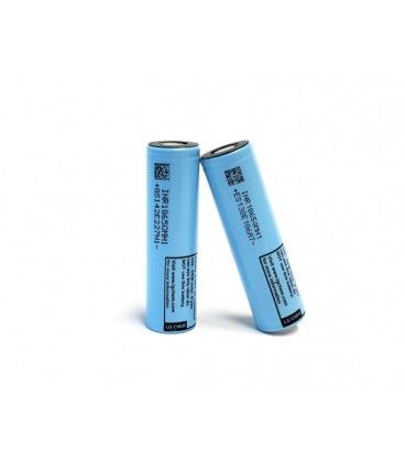 Аккумулятор 18650 Li-Ion LG LGGBMH11865 (LG MH1), 3200mAh, 10A, 4.2/3.7/2.5V, Cyan, 2 шт в упаковке, цена за 1 шт
