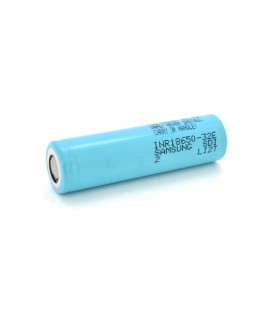 Аккумулятор 18650 Li-Ion Samsung INR18650-32E, 3200mAh, 6.4A, 4.2/3.65/2.5V, Blue, 2 шт в упаковке, цена за 1 шт