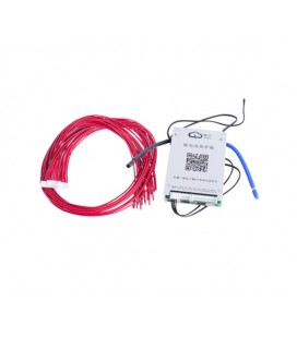 BMS плата JK-BD6A24S8P Li-Ion/LiFePo4/LTO 7S-24S, 80A, CAN/RS485, 1.2mΩ, Bluetooth, Ballance 0.6A + кнопка