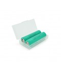 Аккумулятор 18650 Li-Ion LG LGDBHB21865, 1300mAh, 30A, 4.2/3.7/2.5V, GREEN, PVC BOX, 2 шт в упаковке, цена за 1 шт