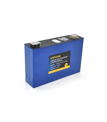 Ячейка Vipow 3.2V 50AH для сборки LiFePo4 аккумуляторов, (188 x 28 x 140) мм, Q8