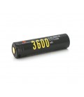 Аккумулятор 18650 Li-Ion Soshine 18650USB-3.7-3600, microUSB, 3600mAh, 4.5A, 4.2/3.6/2.75V, Black