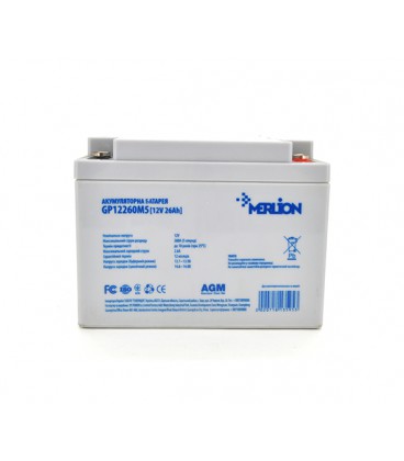 Корпус для аккумуляторной батареи MERLION GP12260M6 (166 х 178 х125 ) Q1