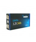 Ячейка Merlion 3.2V 24AH для сборки LiFePo4 аккумуляторов, (70х27х134) мм, Q18