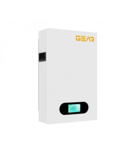 Литий-железо-фосфатный аккумулятор GEAR LiFePO4 51.2V 100AH (BMS-50A/100A), (400x186x620), 20.546.5kg до 6000 циклов, Q1