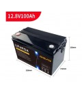 Литий-железо-фосфатный аккумулятор GEAR LiFePO4 12.8V 100AH (BMS-50A/100A), (328x230x172), 10.1kg до 6000 циклов, Q1