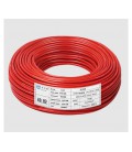 Кабель силиконовый луженный AWG 26 American Standard 26AWG/0,15квМ/600В, 400 метров, негорючий, термостойкий, Red, цена за метр