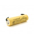 Аккумулятор 21700 Li-Ion LiitoKala Lii-50E-N(Nickel), 5000mah (4800-5100mah), 15A, 3.7V (2.5-4.2V), Yellow, PVC BOX