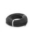 Кабель силиконовый луженный AWG 12 (черный) 100м